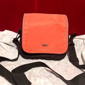 VIE Pink and Black Studded crossbody bag 😍